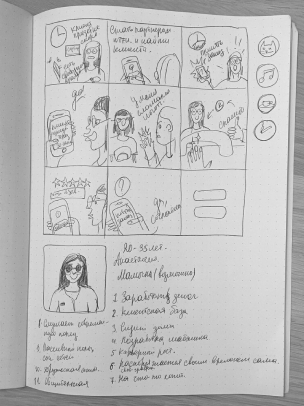 User portrait and storyboard examples 2